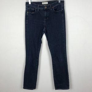 Madewell Skinny Jeans Dark Wash Size 28x32